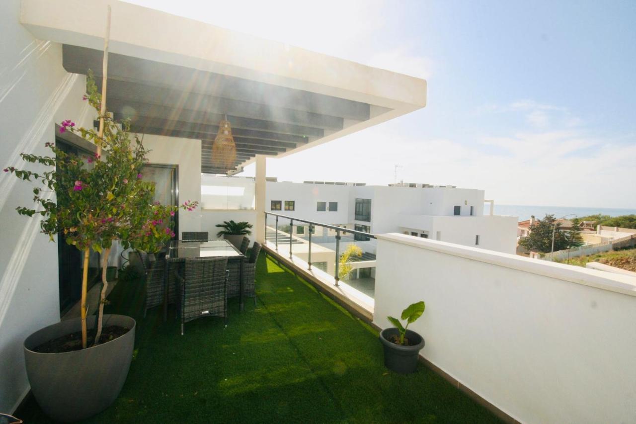 托雷德本纳贾尔邦Atico Con Piscina, Golf, Vistas Al Mar公寓 外观 照片