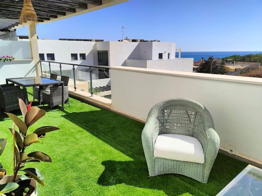 托雷德本纳贾尔邦Atico Con Piscina, Golf, Vistas Al Mar公寓 外观 照片