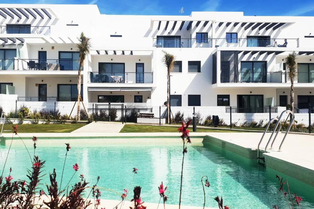 托雷德本纳贾尔邦Atico Con Piscina, Golf, Vistas Al Mar公寓 外观 照片