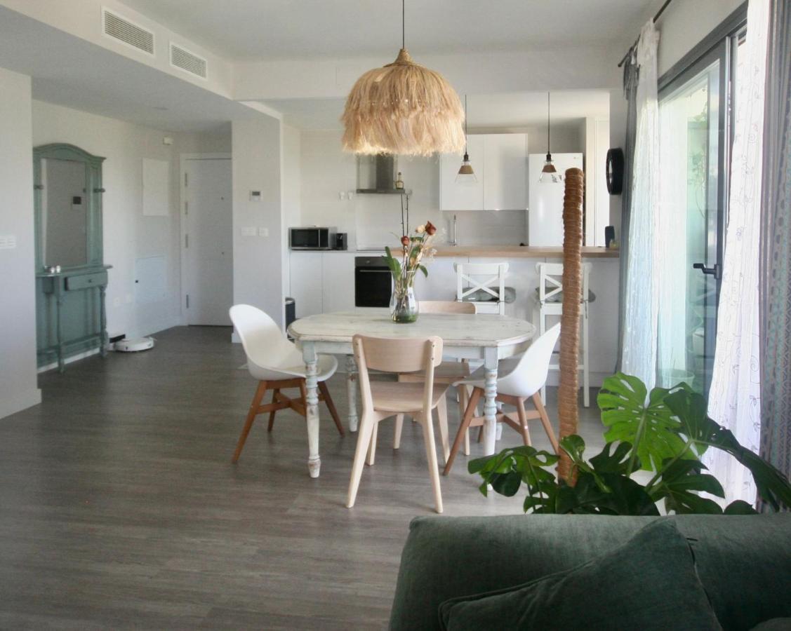 托雷德本纳贾尔邦Atico Con Piscina, Golf, Vistas Al Mar公寓 外观 照片