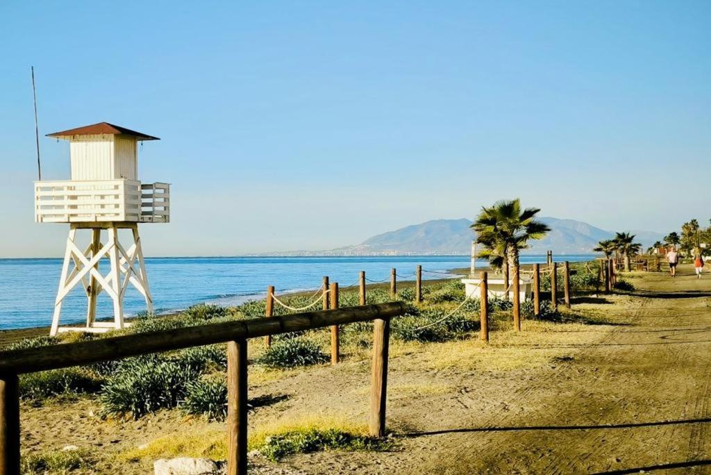 托雷德本纳贾尔邦Atico Con Piscina, Golf, Vistas Al Mar公寓 外观 照片