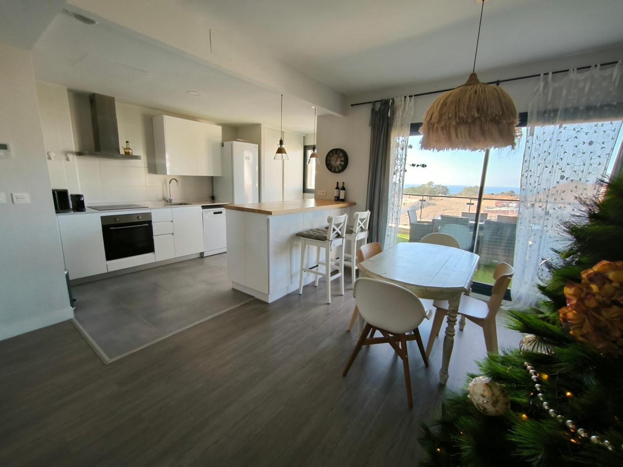 托雷德本纳贾尔邦Atico Con Piscina, Golf, Vistas Al Mar公寓 外观 照片